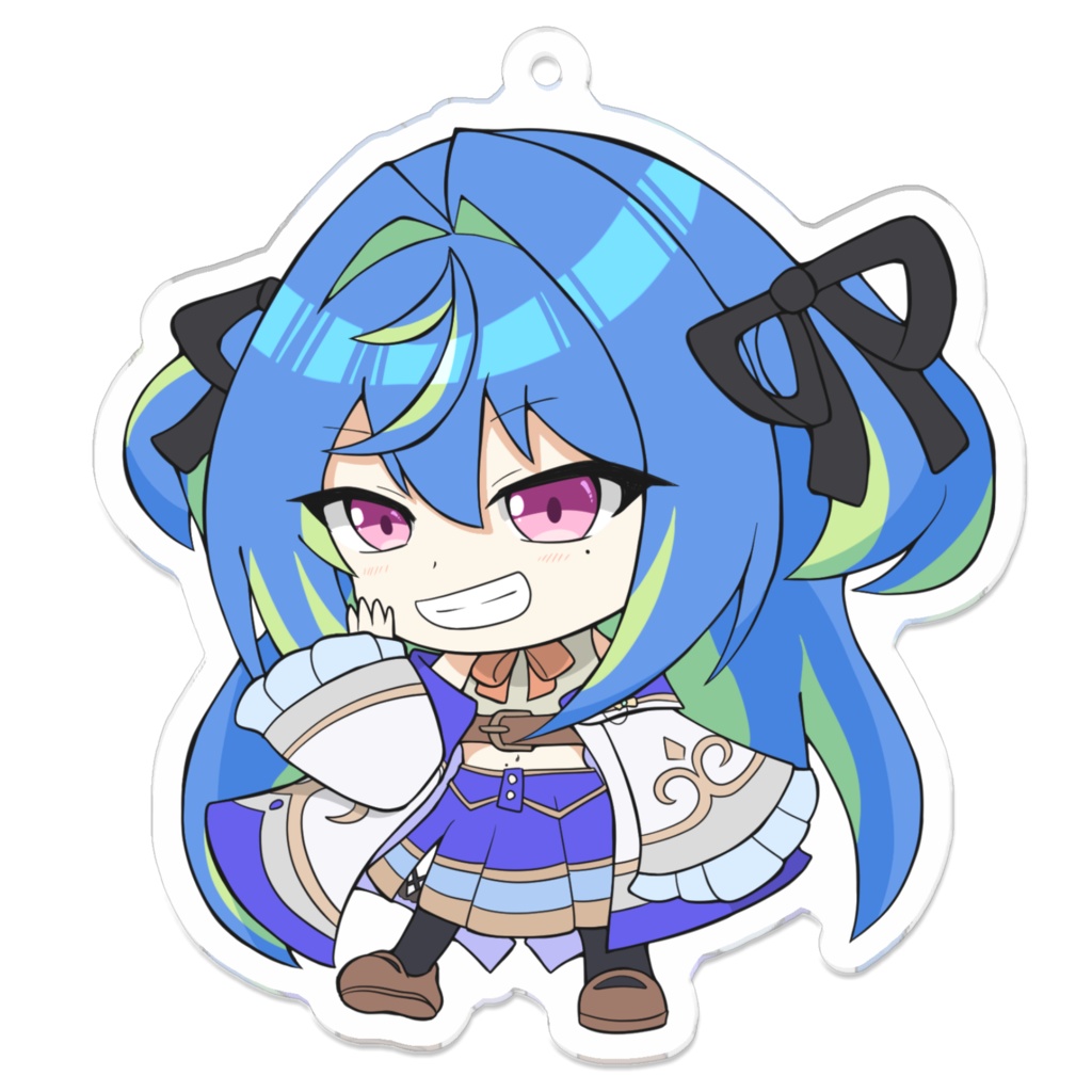 デフォルメアクリルキーホルダー(ひよクロ)