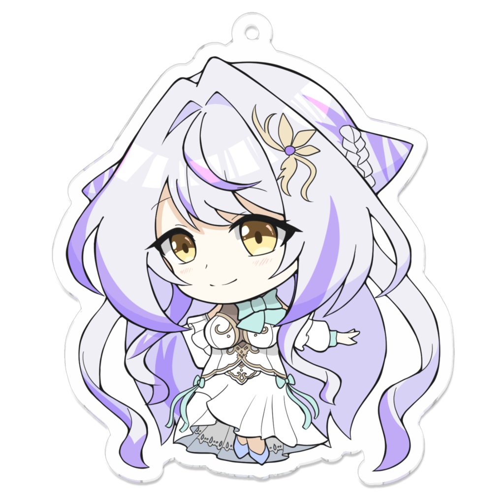 デフォルメアクリルキーホルダー(ひよクロ)