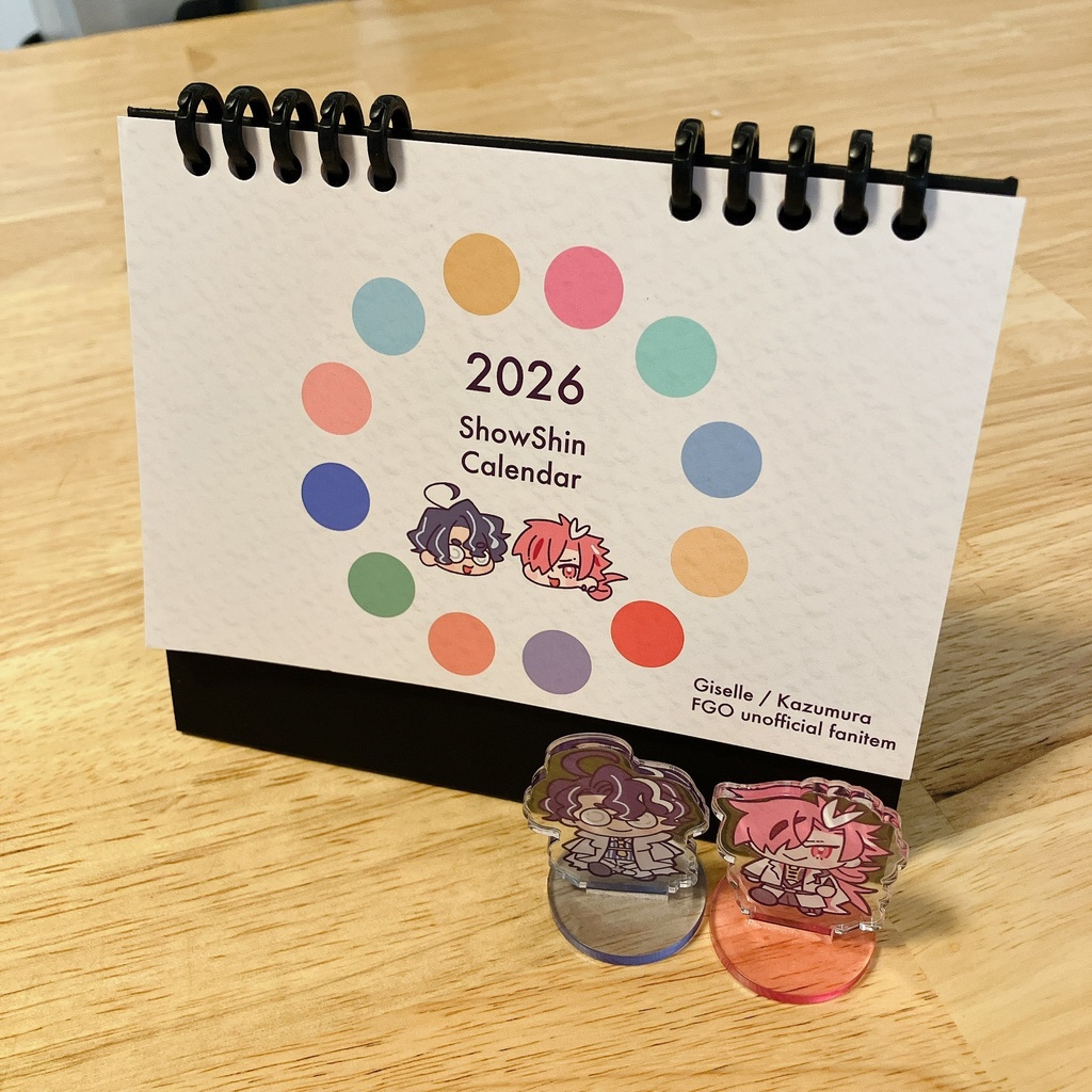 松晋カレンダー2026（4月はじまり）