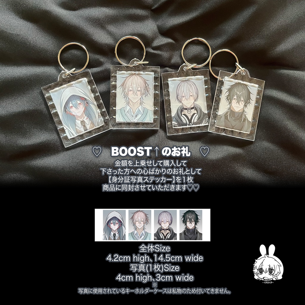 【🎀KiR公式通販にて一般販売受付中🎀】♡推し活男子にご注意を♡”激”めろかゎアクリルスタンド♡