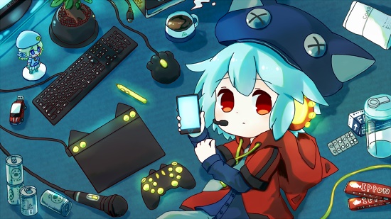 【Vtuber/UTAU】緩音ヒグ モバイルバッテリー