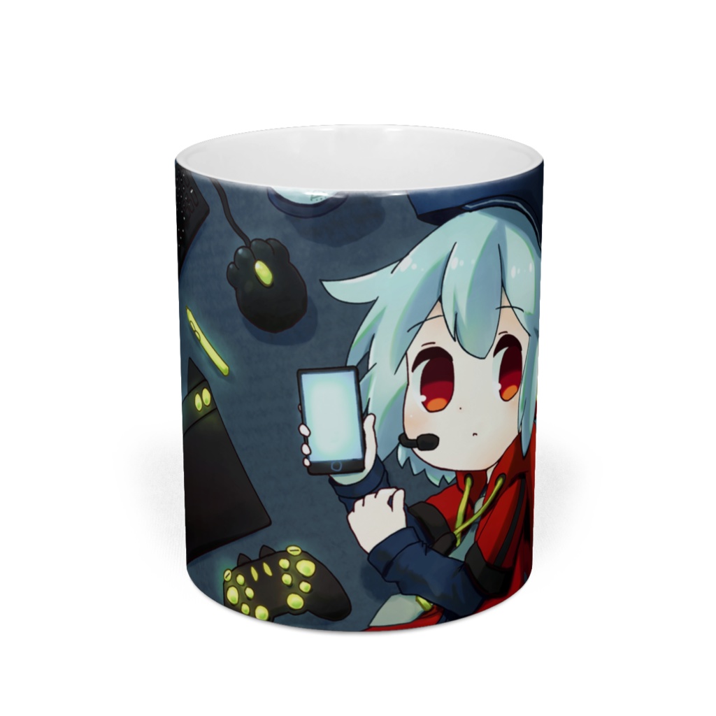 【Vtuber/UTAU】緩音ヒグ マグカップ