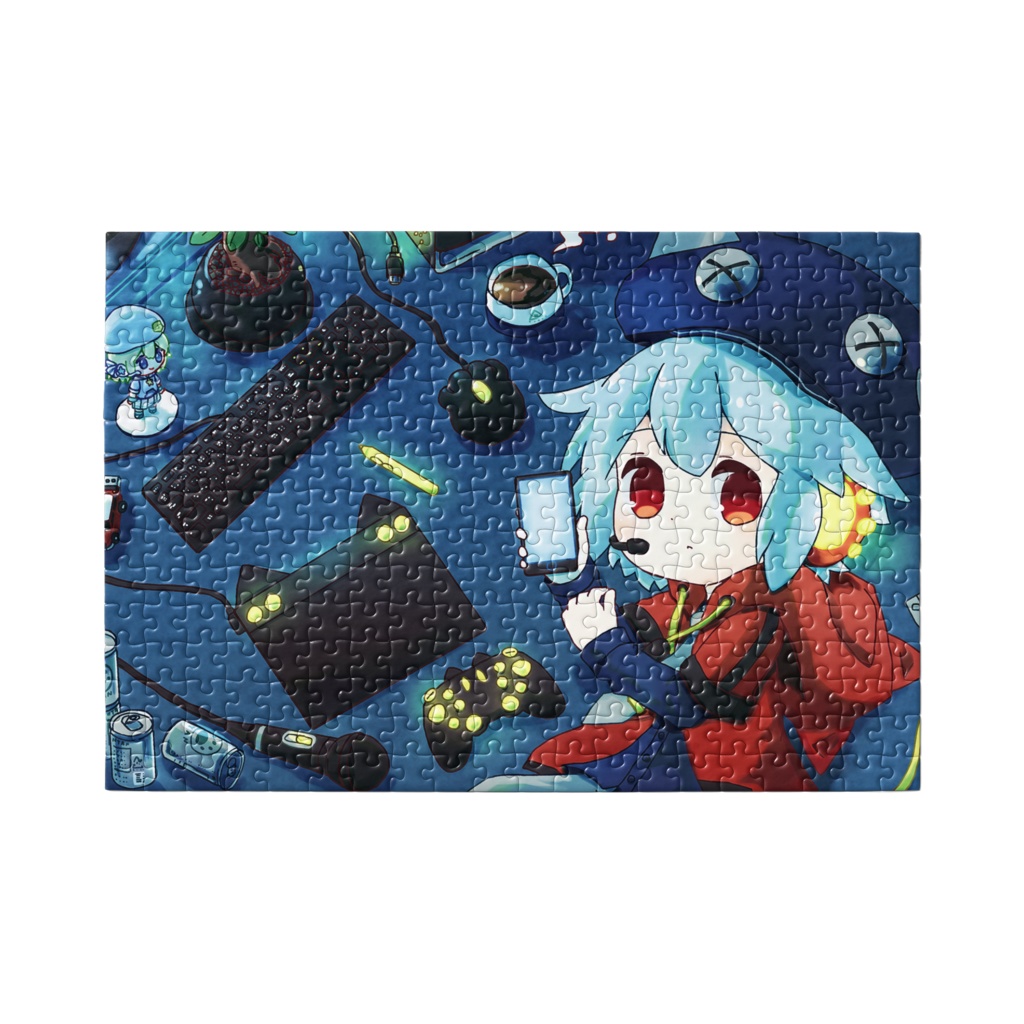 【Vtuber/UTAU】緩音ヒグ ジグソーパズル