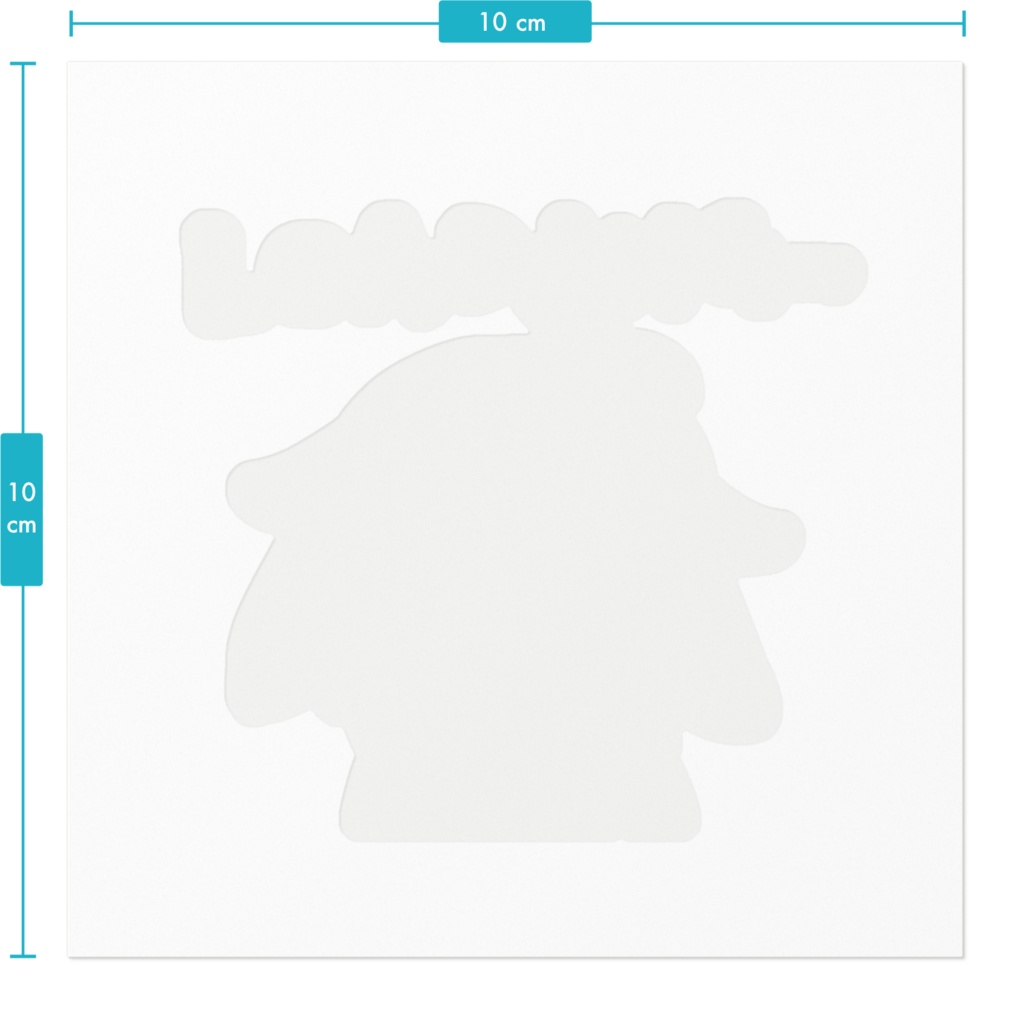 うさぎのオセロちゃん ステッカー LOADING