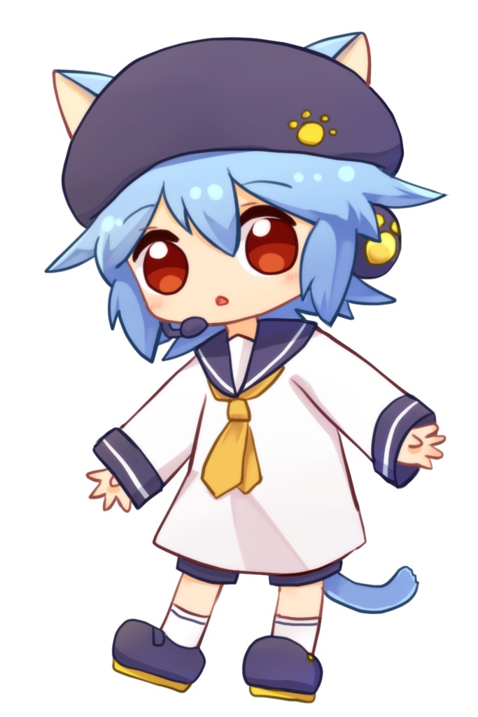 トークソフト用立ち絵「緩音ヒグ」TALQu、UTAU、COEIROINK