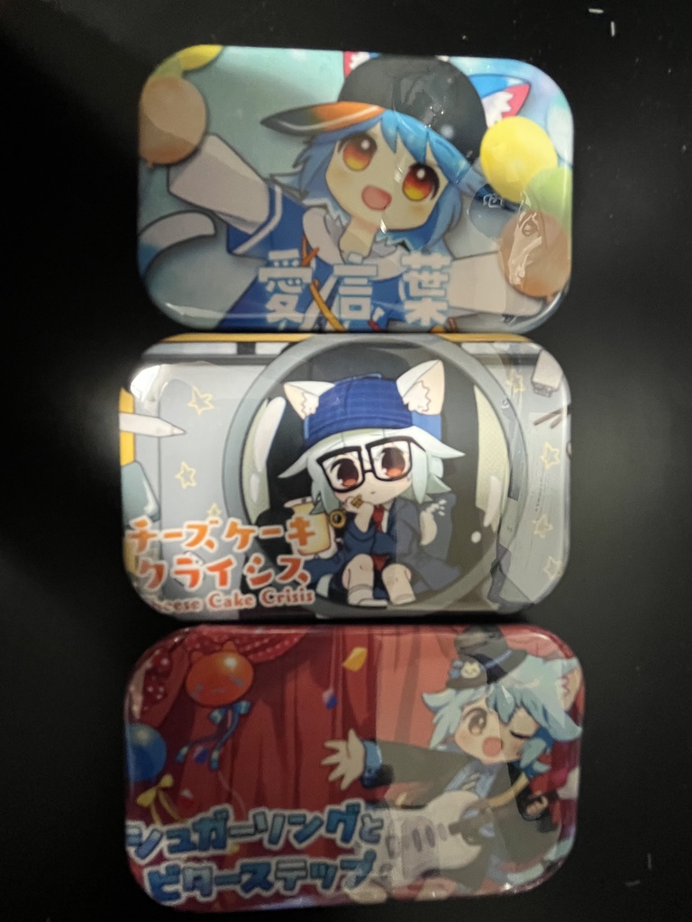 【オフイベ物販】ゆるねひぐサムネイル缶バッジ