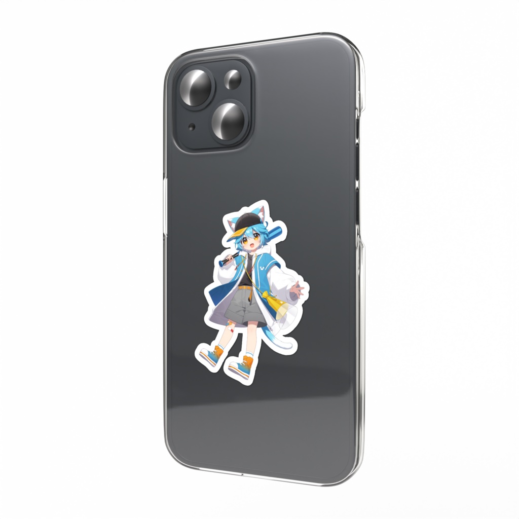 ゆるねひぐ　スマホステッカー