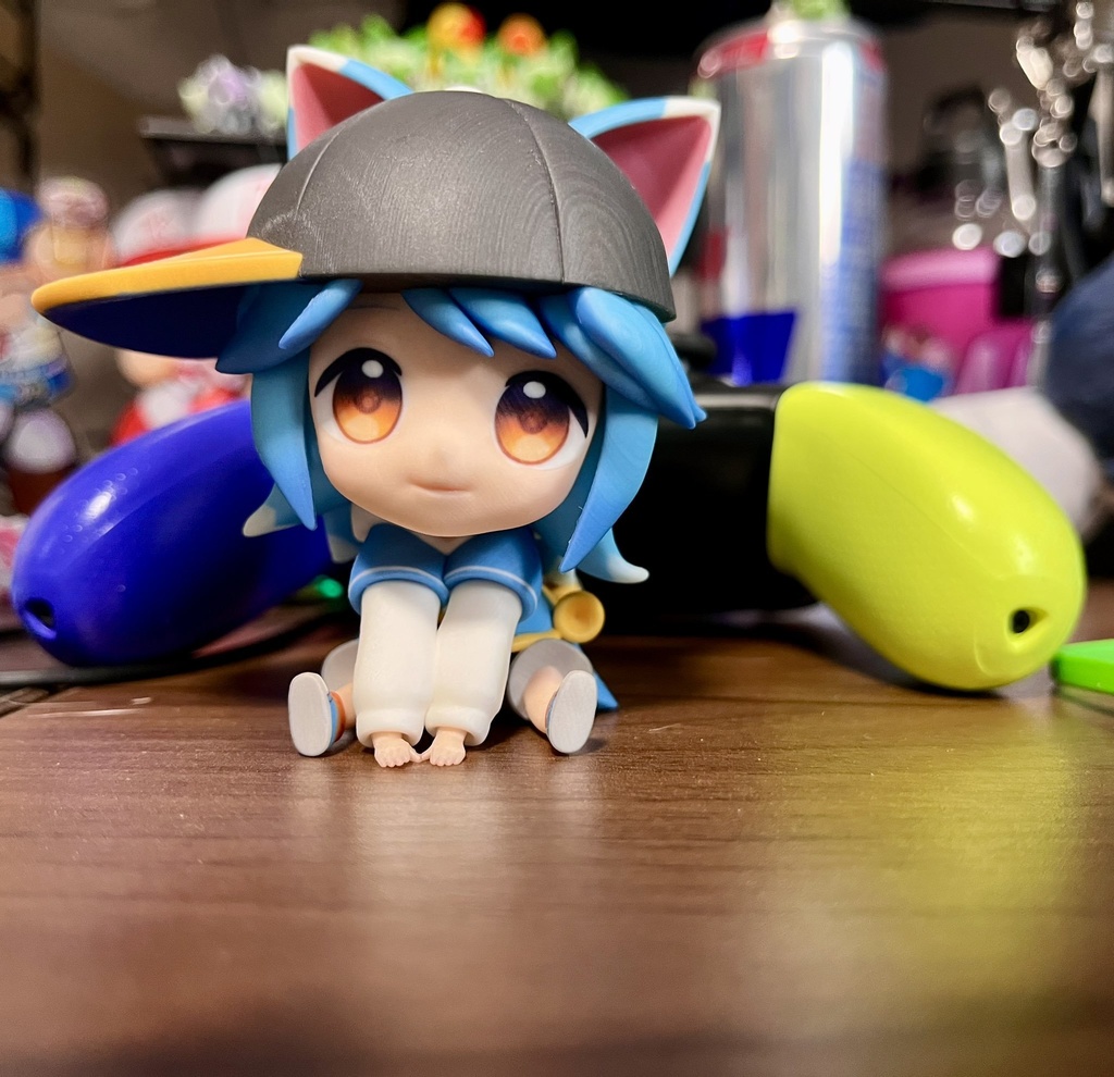 【受注販売】ゆるねひぐ3Dプリントフィギュア