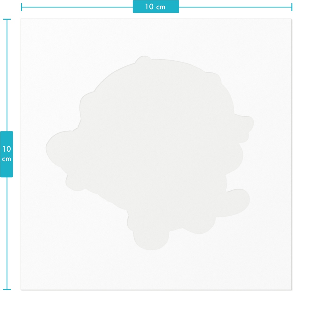 ふりふりステッカー