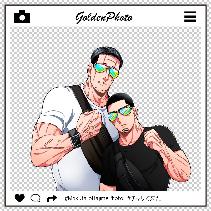 どこへでもチャリで行く杢月アクキー