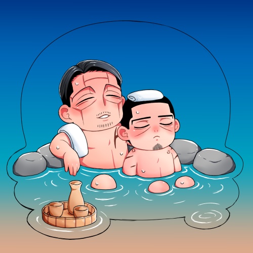 何にでも浸かる杢月アクキー