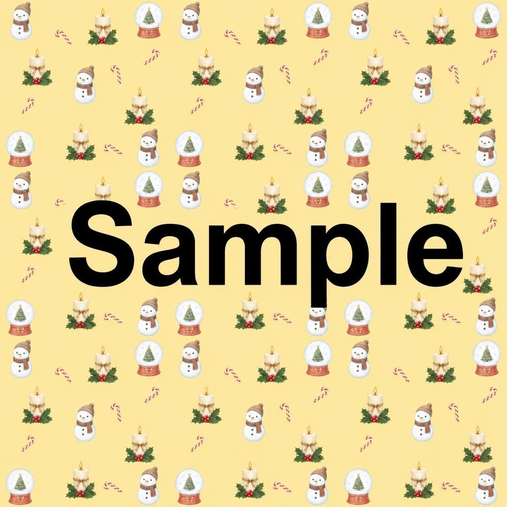 わくわくクリスマス|デザインペーパー4種セット
