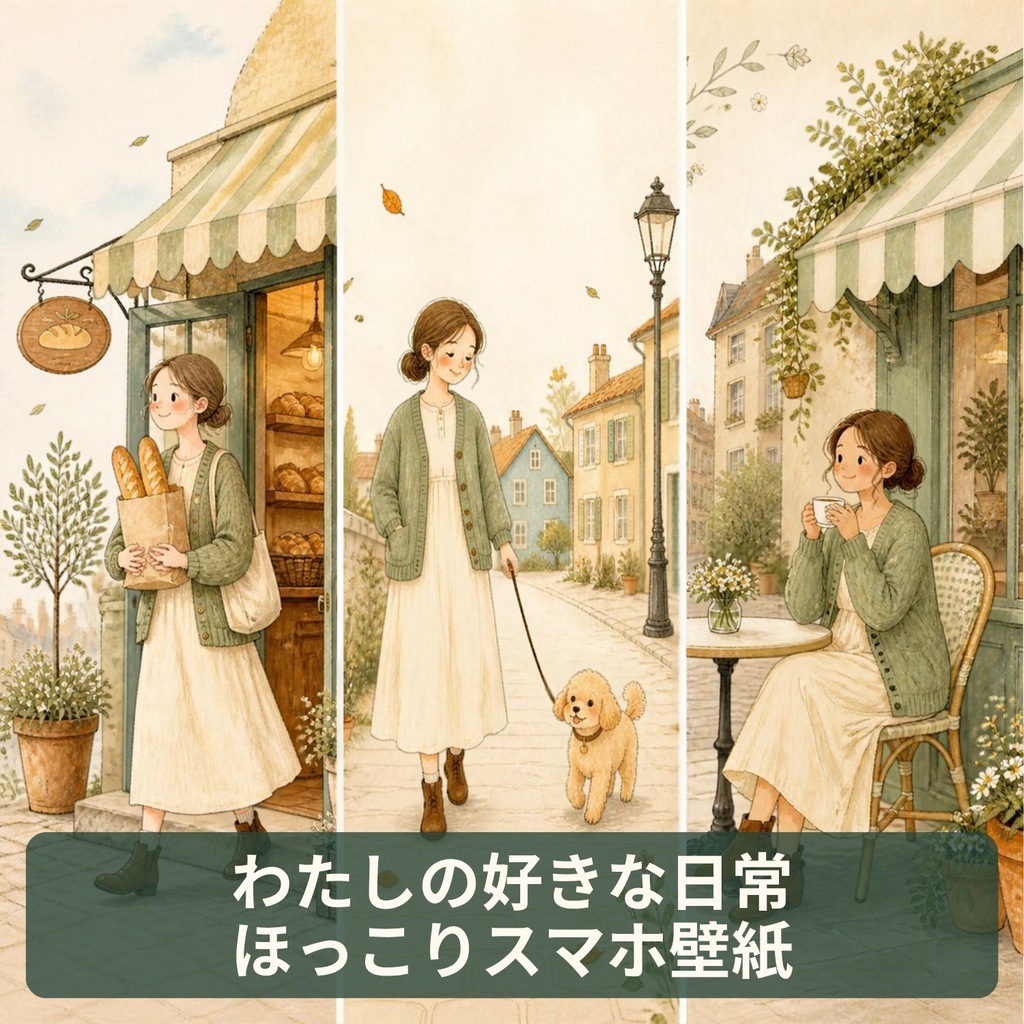 わたしの好きな日常|ほっこりスマホ壁紙