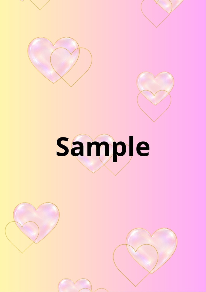 ハートのきらめき|スマホ壁紙3枚セット 💕