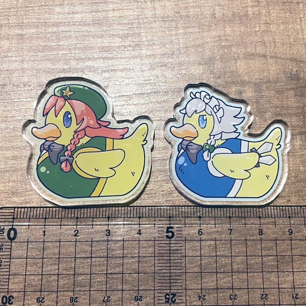 紅魔館あひるちゃんアクリルマグネット