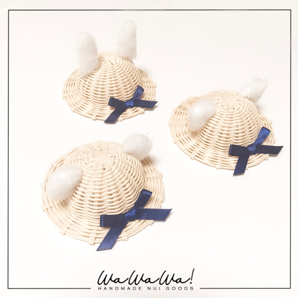 ねんどろサイズの麦わら帽子