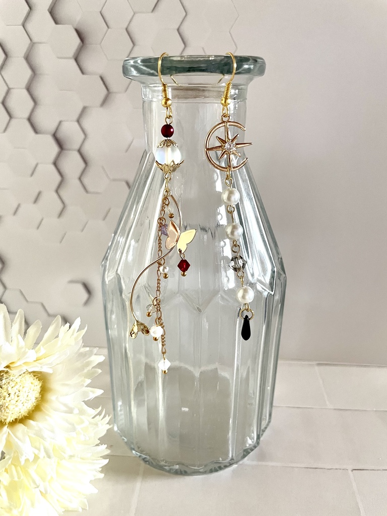 【非公式】新弦月衣装モチーフピアス