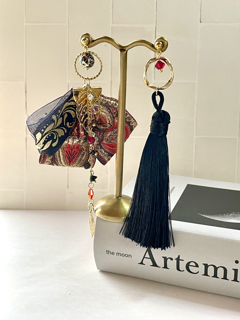 【非公式】ろふまお四神モチーフピアス