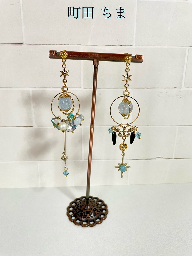 【非公式】Uncharted Spheresモチーフピアス