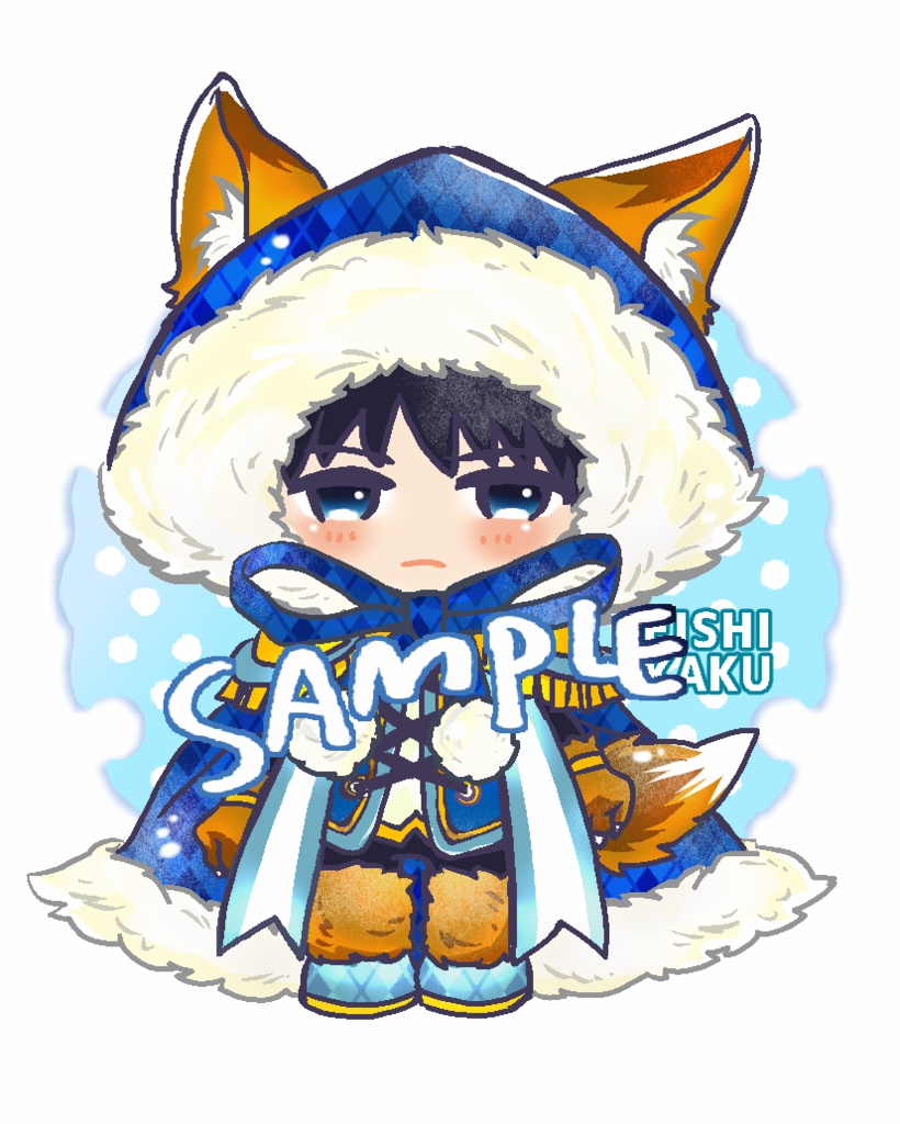 郭もふもふアクキー