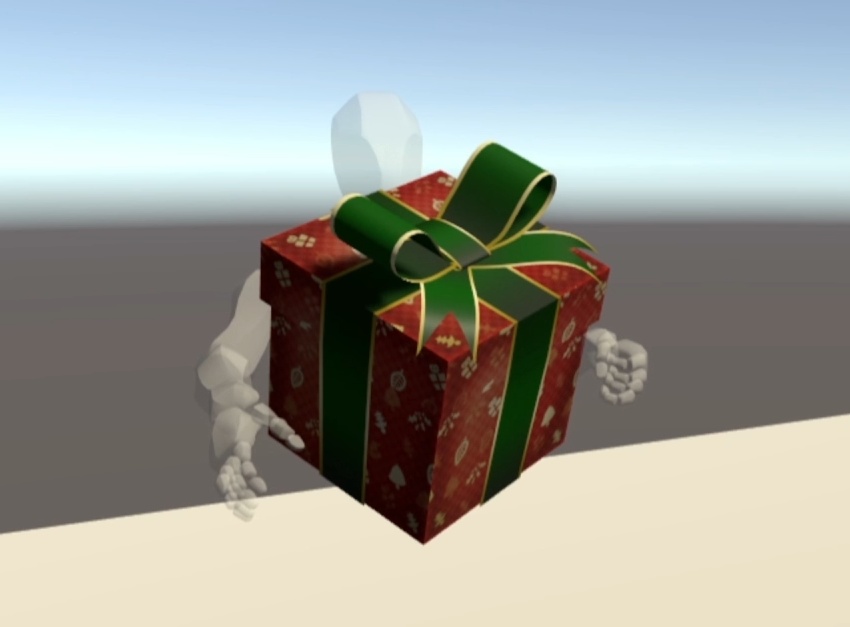爆発するプレゼントボックス 色差分同梱 / VRChat想定