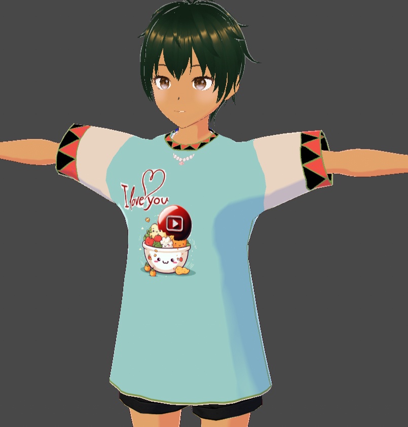 🆓Love You Pack – 無料版(シャツ)