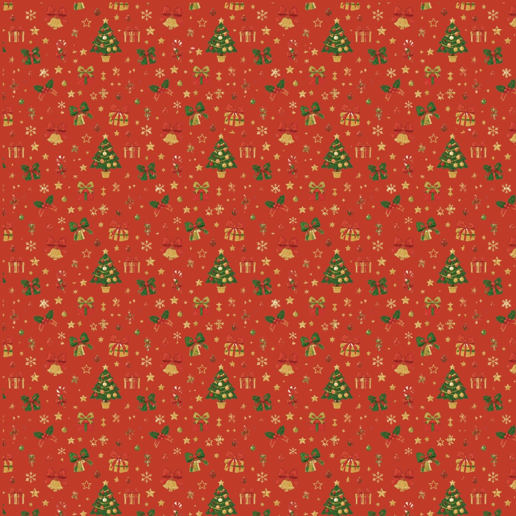【クリスマス】デジタルペーパー　9枚セット