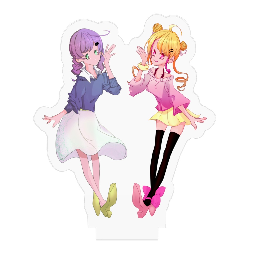 アクリルフィギュア-ペア