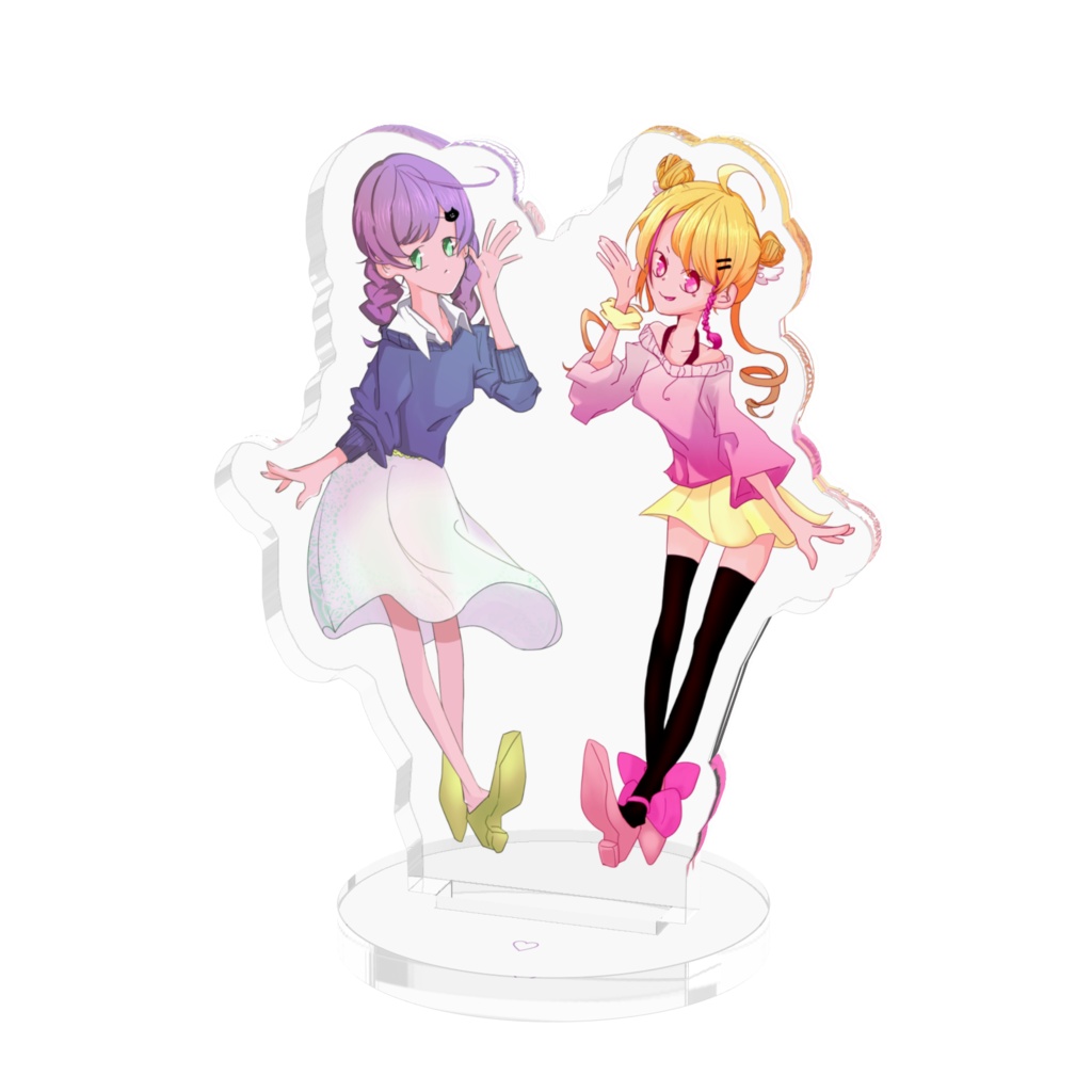 アクリルフィギュア-ペア