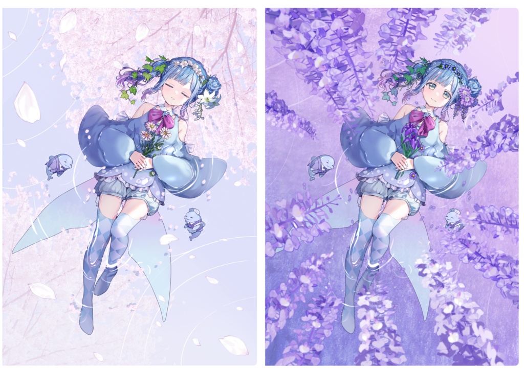 【活動1周年記念グッズ】A4クリアファイル【実栞るか】