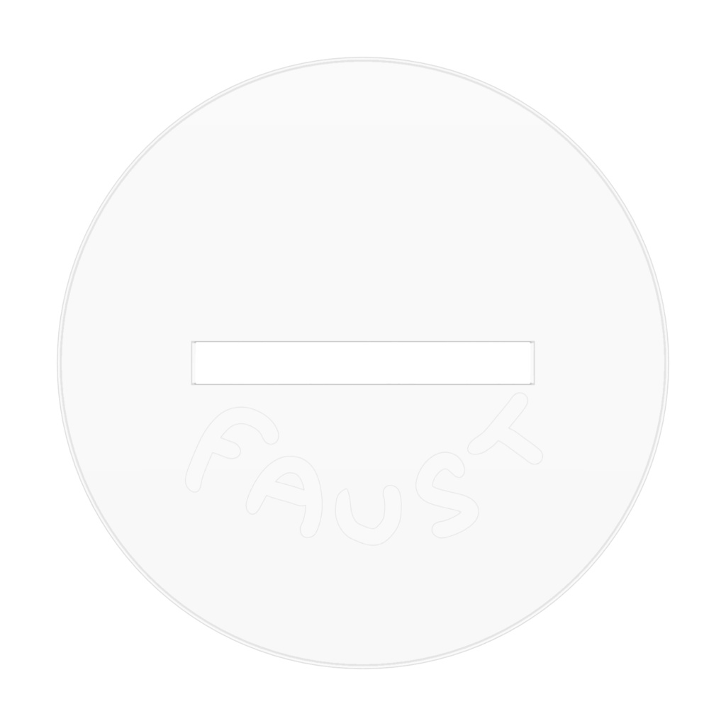 囚人ファウスト アクリルフィギュア