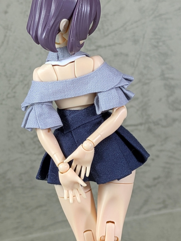 ガーリー服・紺