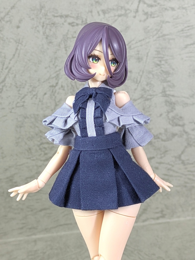 ガーリー服・紺