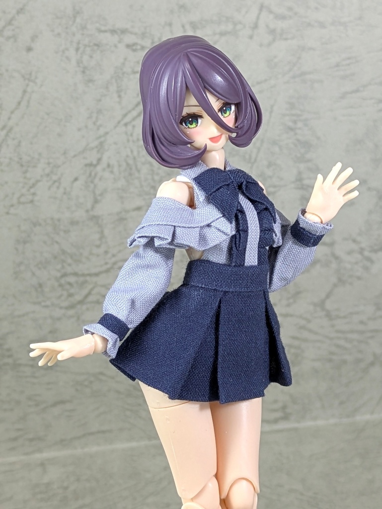 ガーリー服・紺