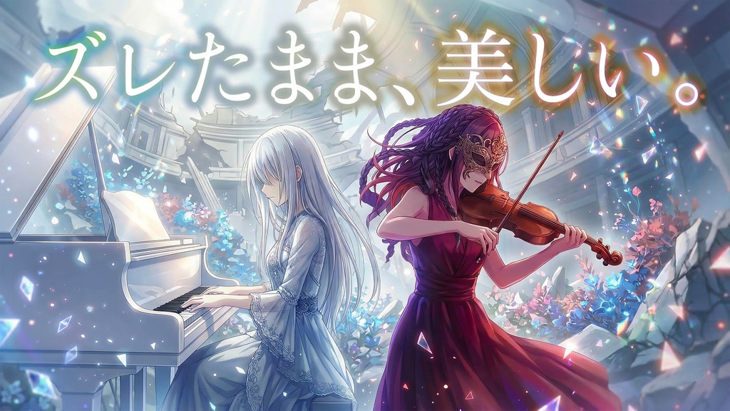 終焉を駆ける二重奏 - Piano & Violin -｜ラスボス・終末世界・終末世界・物語クライマックス向け【幻想終末BGM】