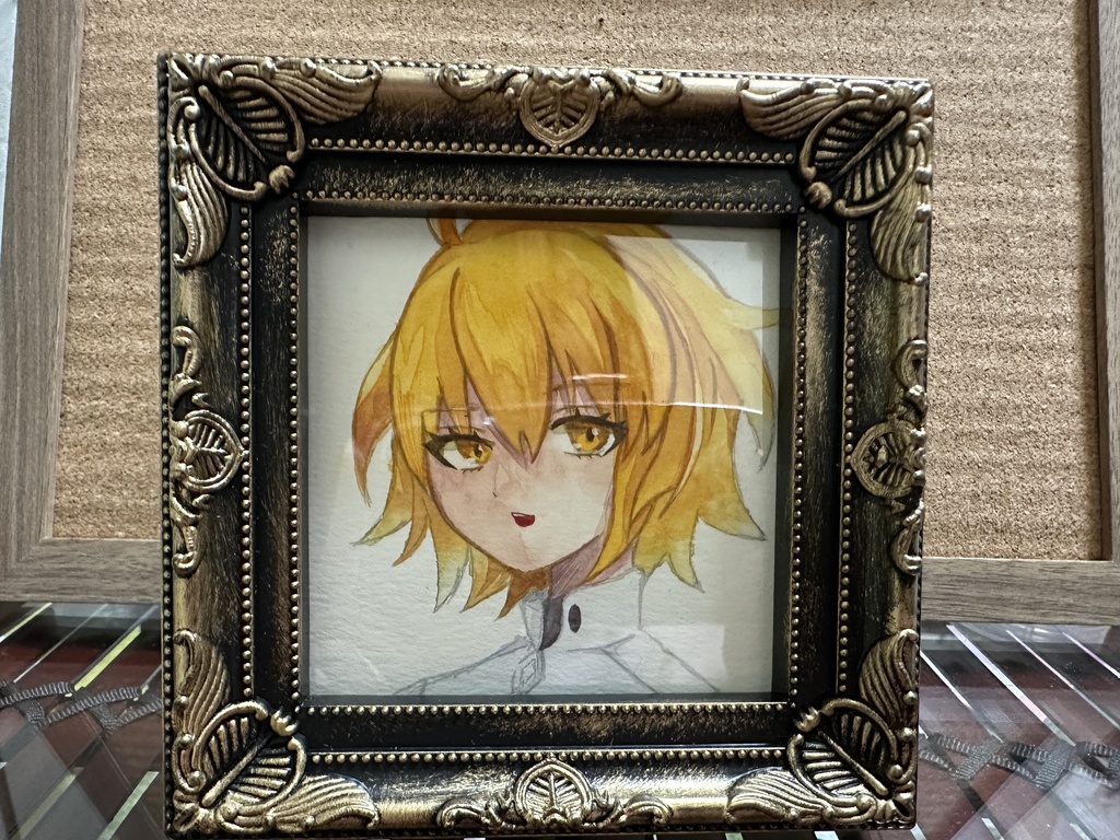 水彩原画(額縁)