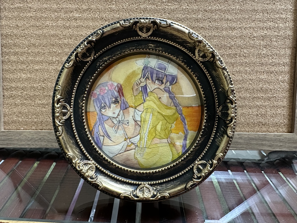 水彩原画(額縁)