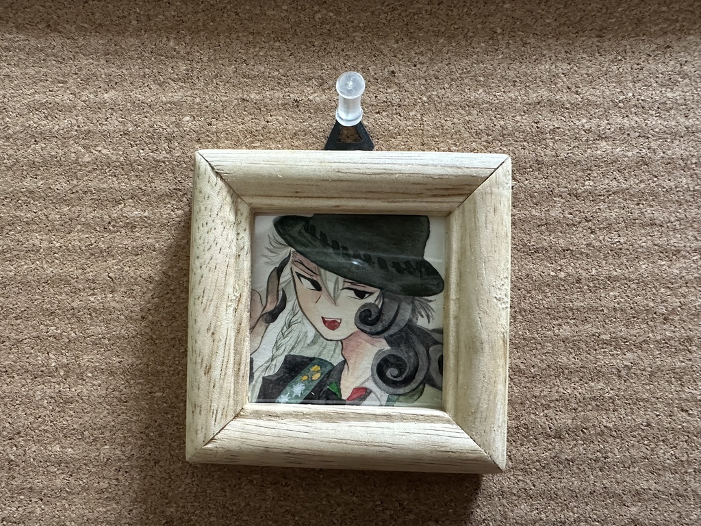 水彩原画(額縁)