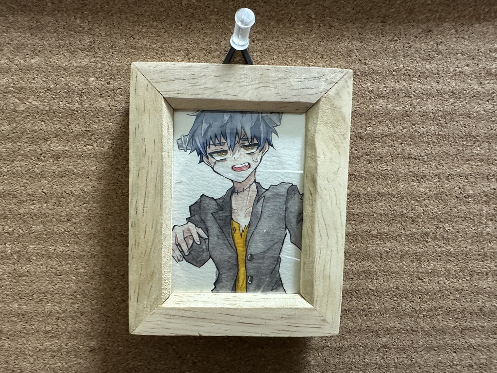 水彩原画(額縁)