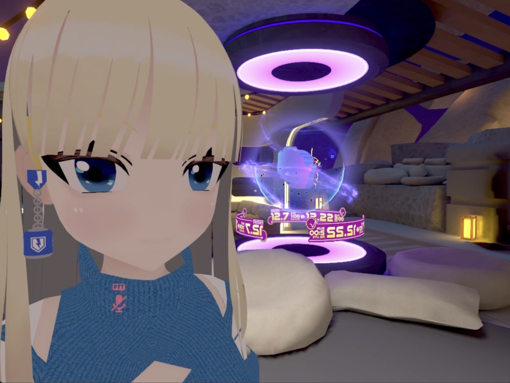 【APEX】シールドセル型イヤーアクセサリー【VRChat】
