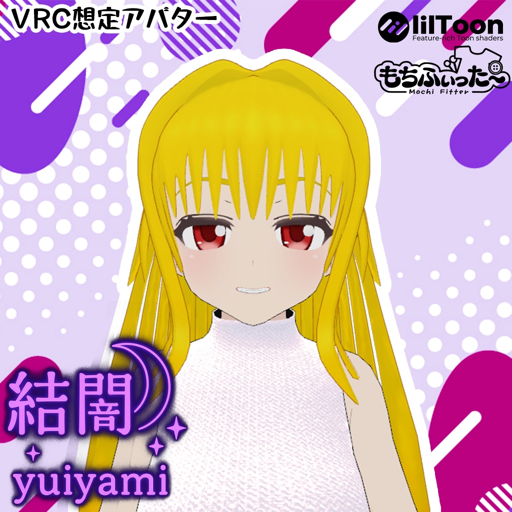 【オリジナル3Dモデル】結闇-yuiyami-