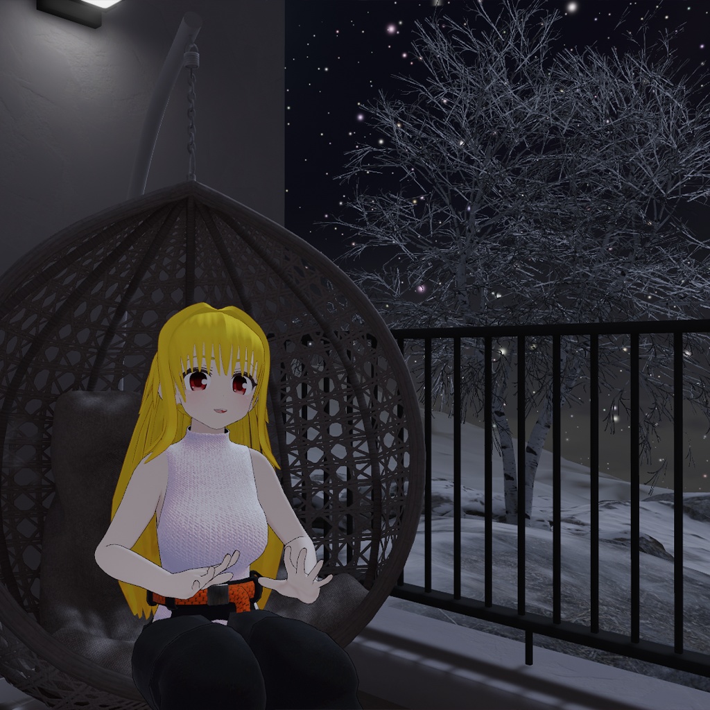 【オリジナル3Dモデル】結闇-yuiyami-