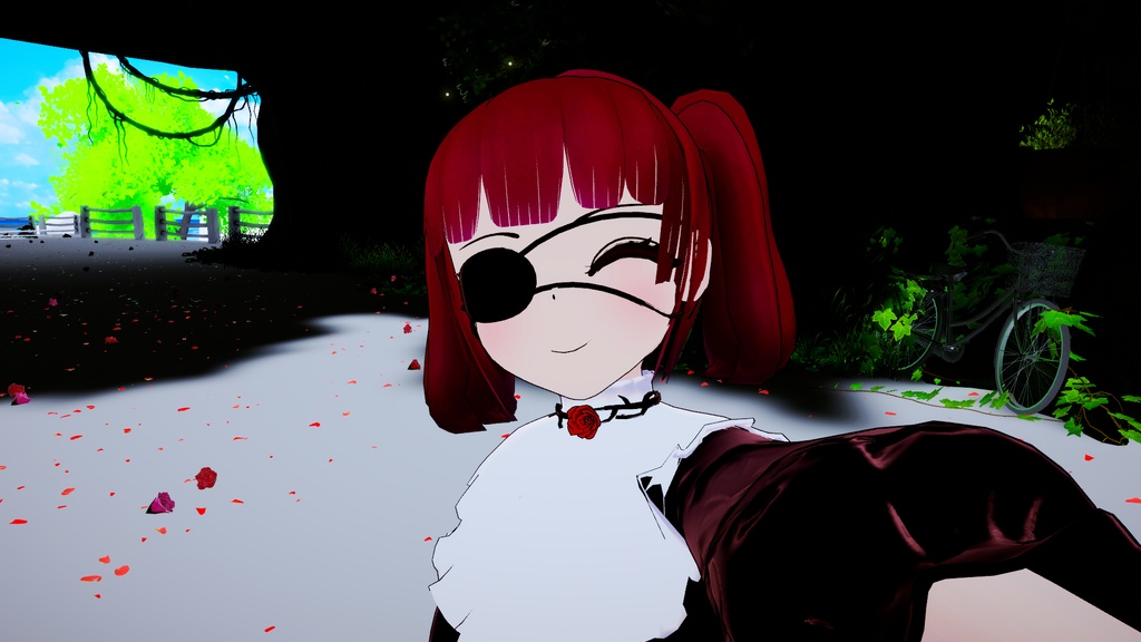 【2日間無料】VRCオリジナル3Dアバター 柳桜子