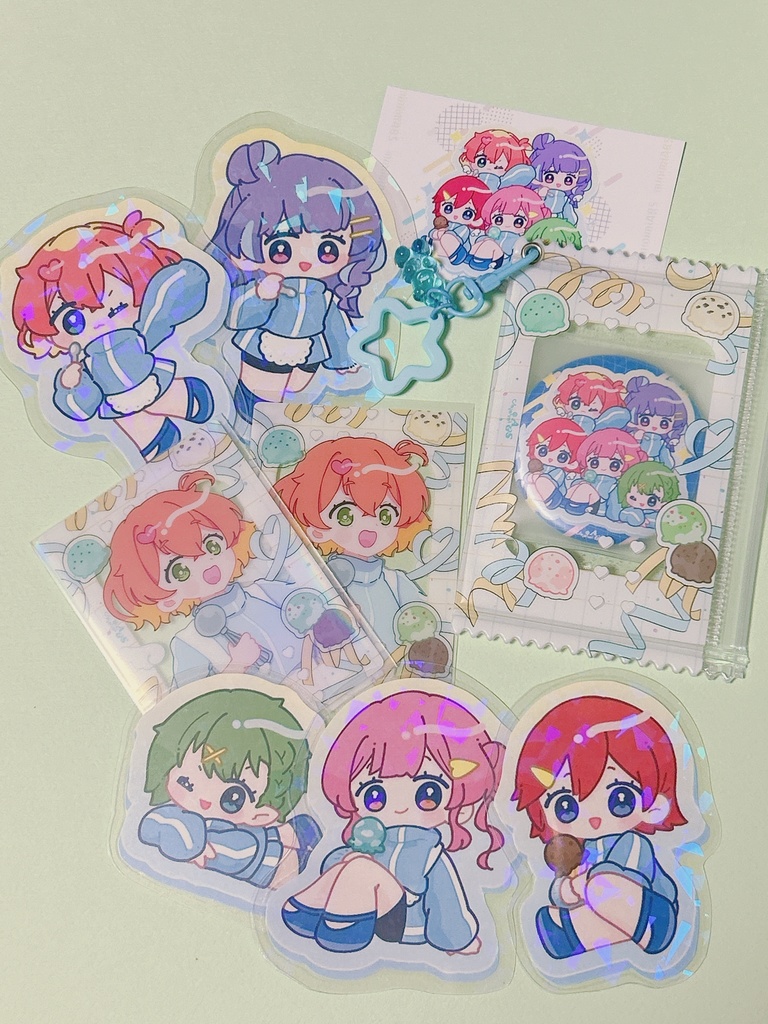 ラミカ付きクリアカード