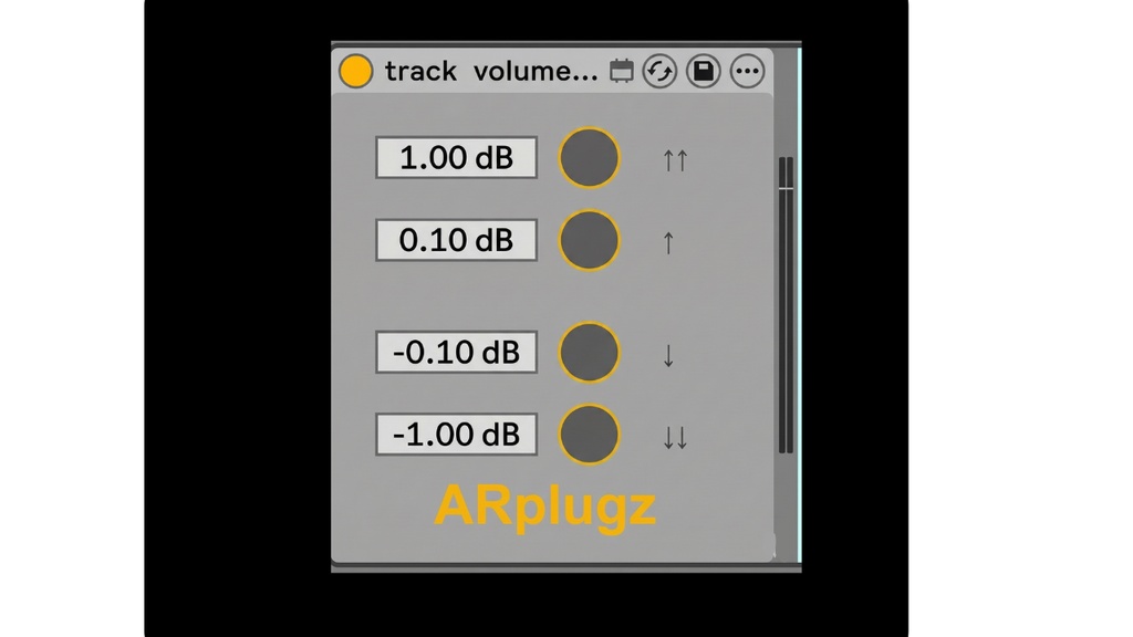 [max for live]TrackVolumeKeyshort