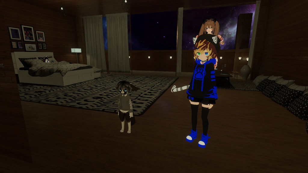 striped rusks face and parker textures