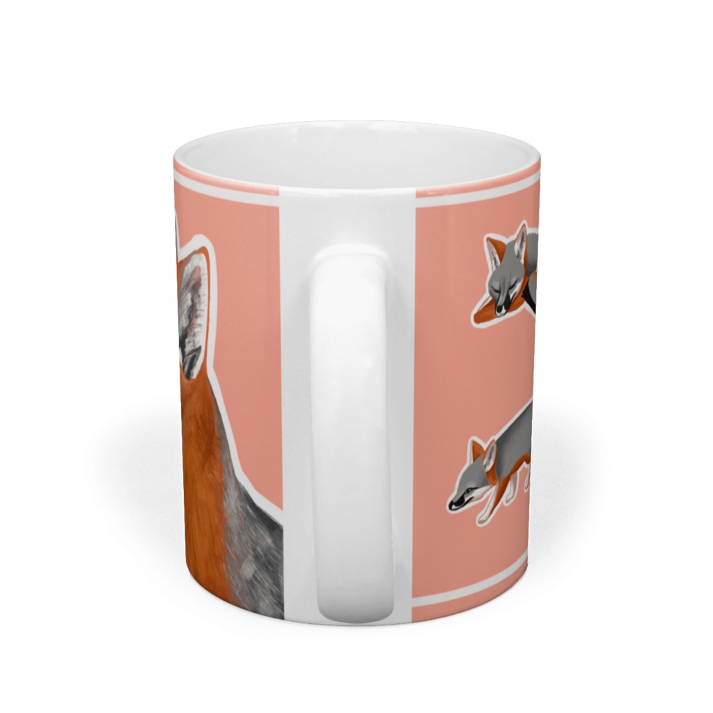 マグカップ(シマハイイロギツネ)