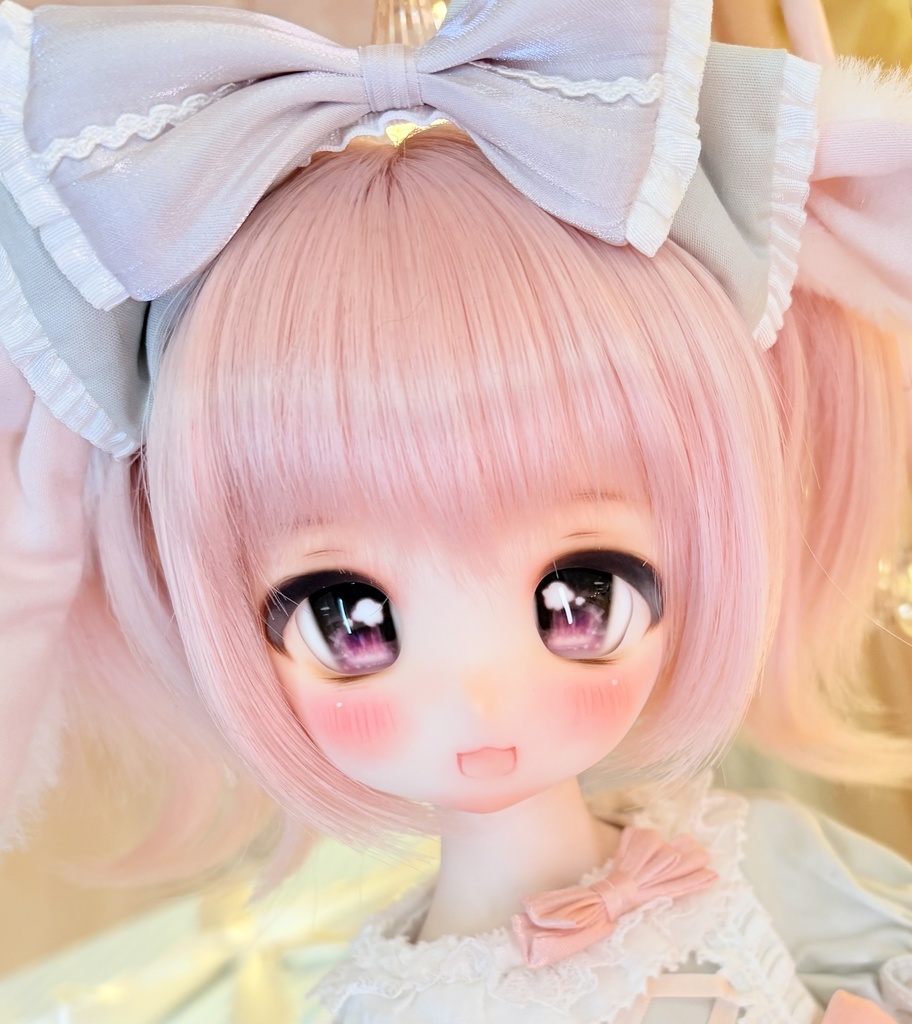 【値下げました！】DDH-01 セミホワイト肌 カスタムヘッド+アイ1組