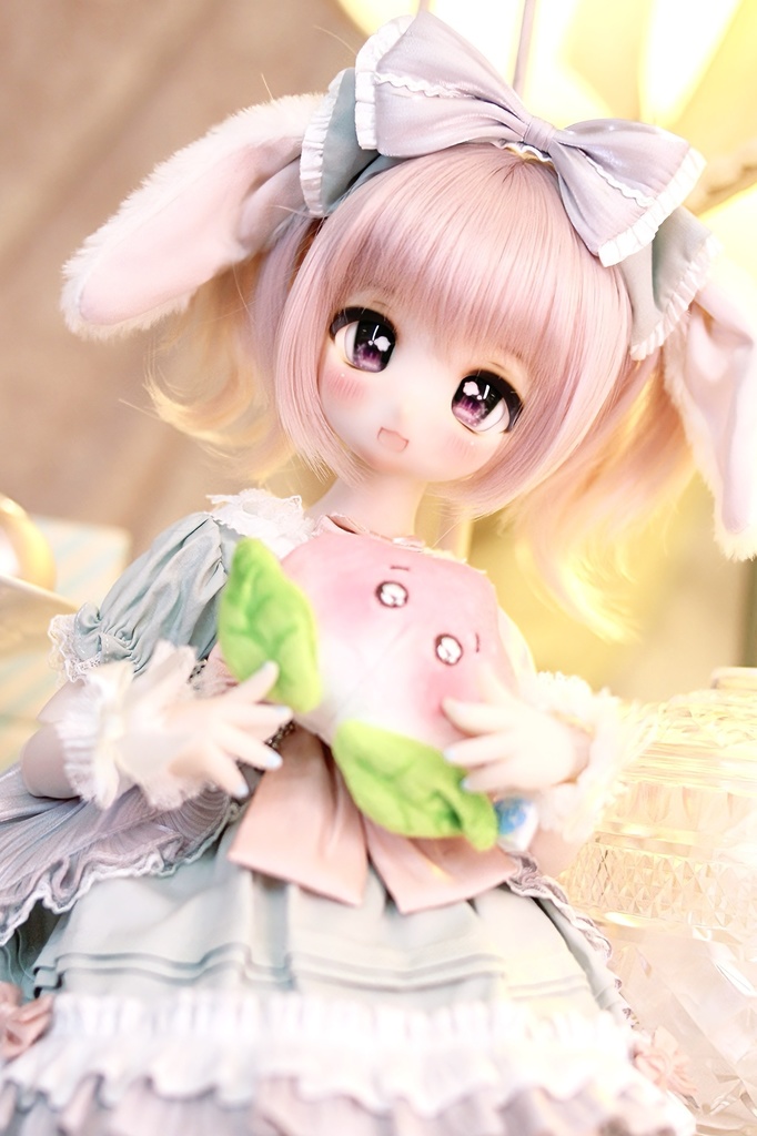 【値下げました!】DDH-01 セミホワイト肌 カスタムヘッド+アイ1組