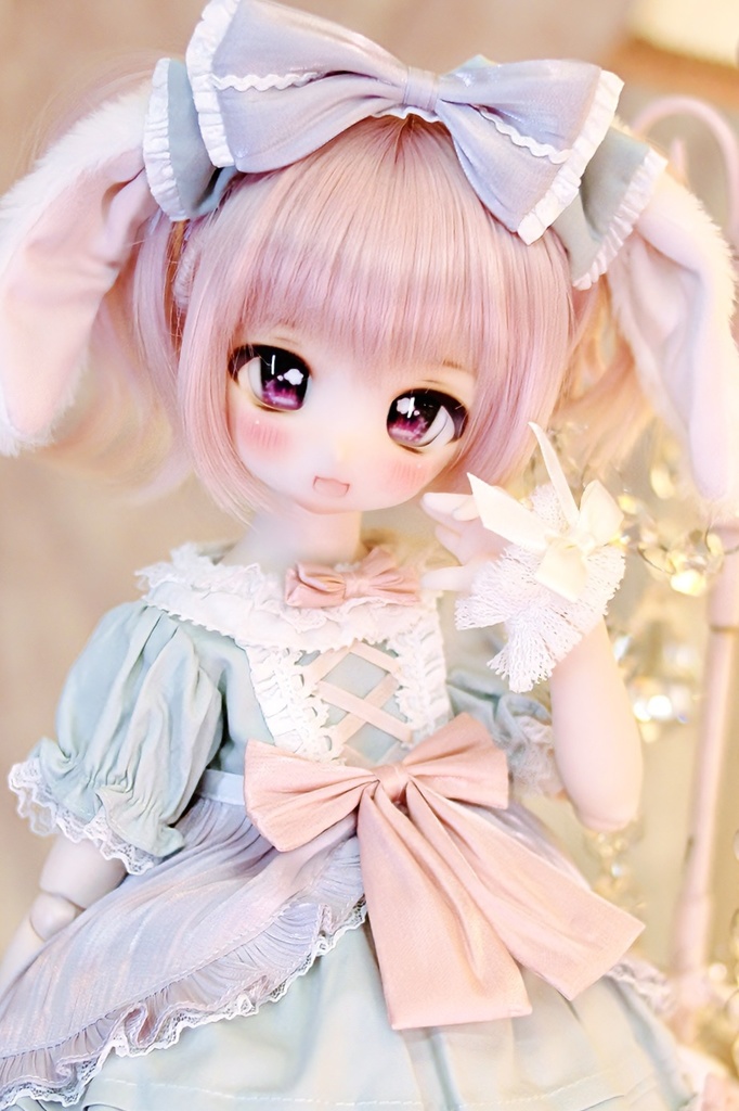 【値下げました!】DDH-01 セミホワイト肌 カスタムヘッド+アイ1組